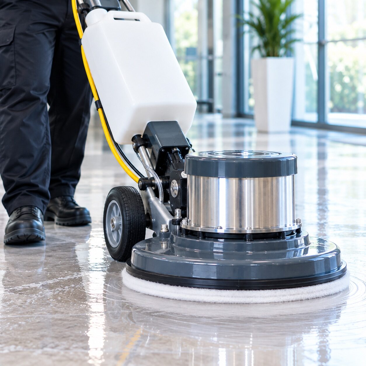 professional floor stripping and waxing near you